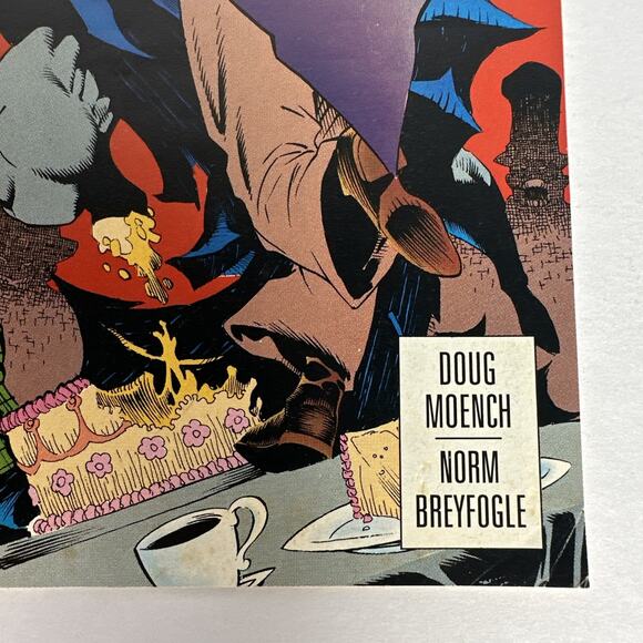Batman #492 Knightfall Part 1 Bane & Mad Hatter Appearance Doug Moench Story - Picture 7 of 7